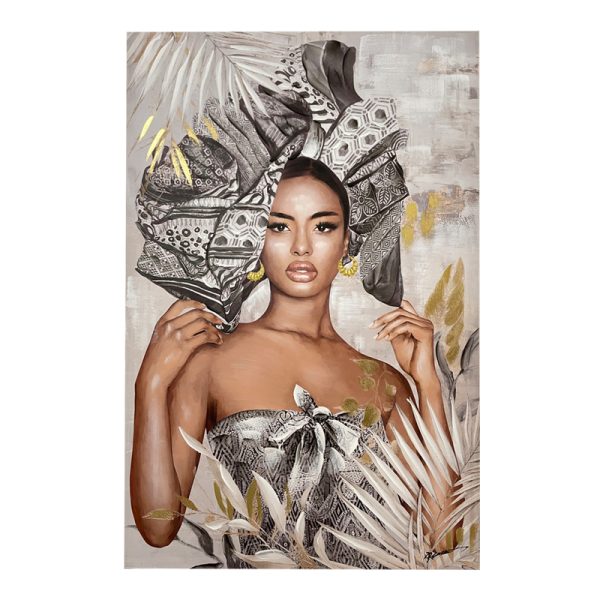 301 000018 Paining on canvas Jewler Inart 80x3.5x120cmDecoration > Paintings