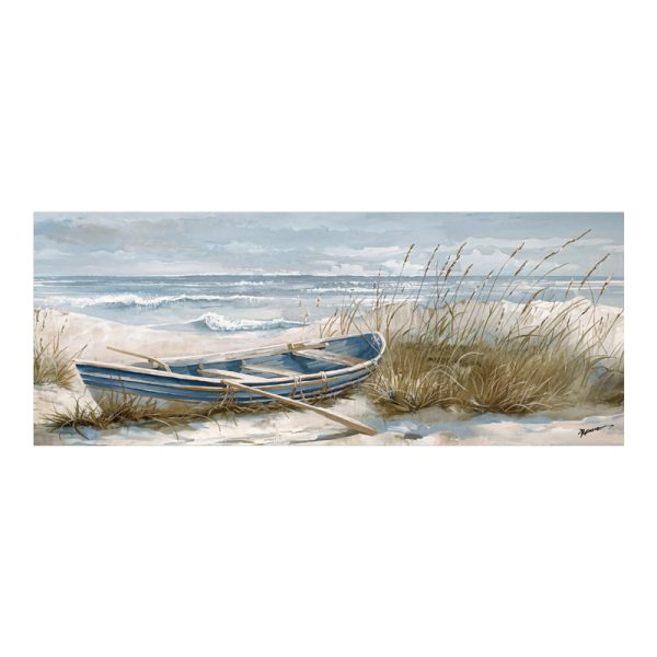 301 000028 Painting on canvas Barcu Inart with frame 150x3.5x60cmDecoration > Paintings