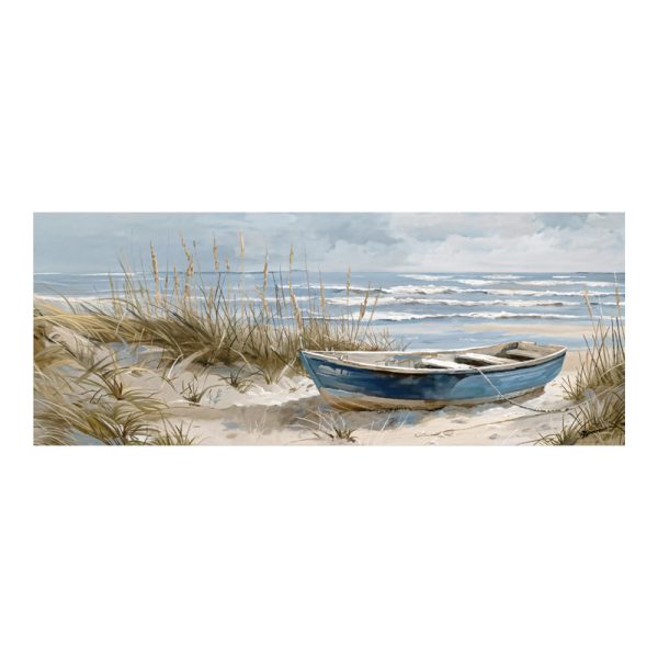 301 000029 Painting on canvas Barcu I Inart with frame 150x3.5x60cmDecoration > Paintings