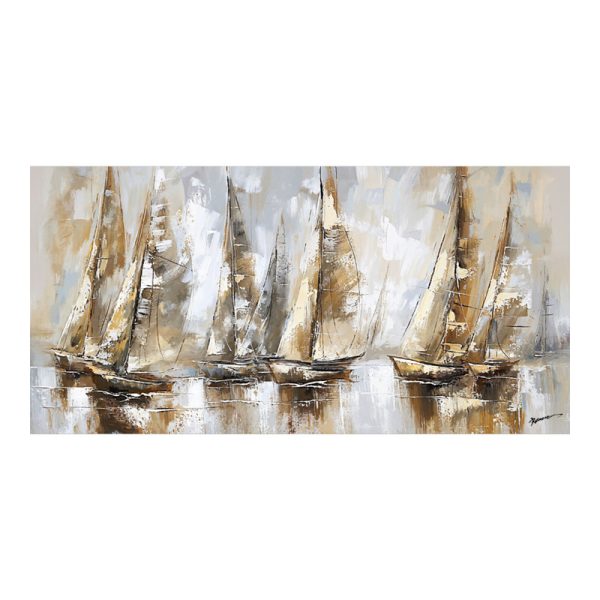 301 000037 Painting on canvas Yelkan Ι Inart with frame 120x3.5x60cmDecoration > Paintings