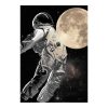301 000041 Painting on canvas Jalo Ι Inart with frame 80x3.5x80cmDecoration > Paintings