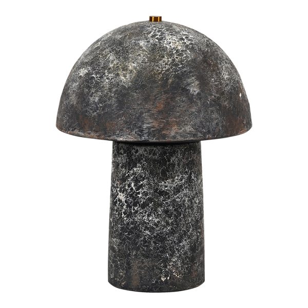 306 000006 Table lamp Bonbi Inart E27 black ceramic D22.5x31cmSPRING OFFERS