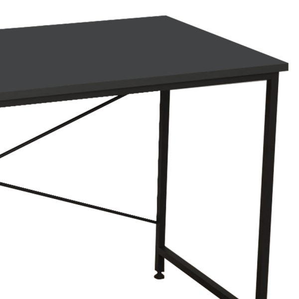 321 000025 2 Office desk Karvem pakoworld anthracite melamine-black metal 120x60x73cmOffice furniture > Working desk