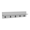 321 000055 Table shelf Lerf pakoworld oak melamine-black metal 48x17x40cmIndoor furniture > Home organization > Kitchen > Shelves
