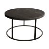 321 000087 Side tables Wakmi pakoworld 3 pieces set black marble melamine-black metalIndoor furniture > Tables auxiliary