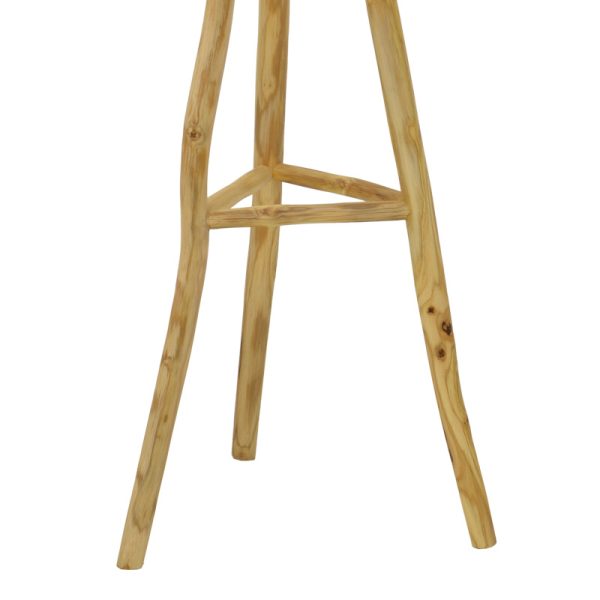 337 000025 3 Kitren Inart floor lamp natural wood D23x130cmBOHO CHIC > Luminaries