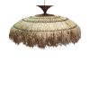 339 000023 Lafrene Inart sisal ceiling lamp in natural color D90x43cmBOHO CHIC > Luminaries