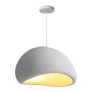 342 000052 Ceiling lamp Zulcere III pakoworld light gray ps 50x28cmBOHO CHIC > Luminaries