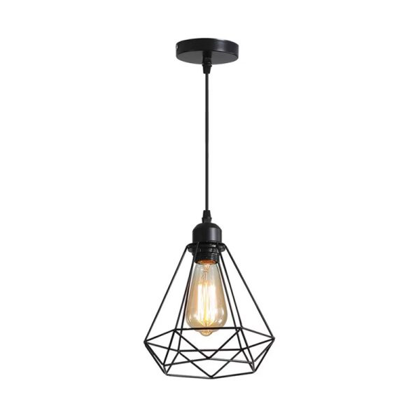 342 000064 Ceiling lamp Jabrey pakoworld black metal D20.5x25cmLighting > Ceiling