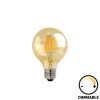 342 000076 LED lamp ST64 Bulb pakoworld 4W 3000K E27 amberLighting
