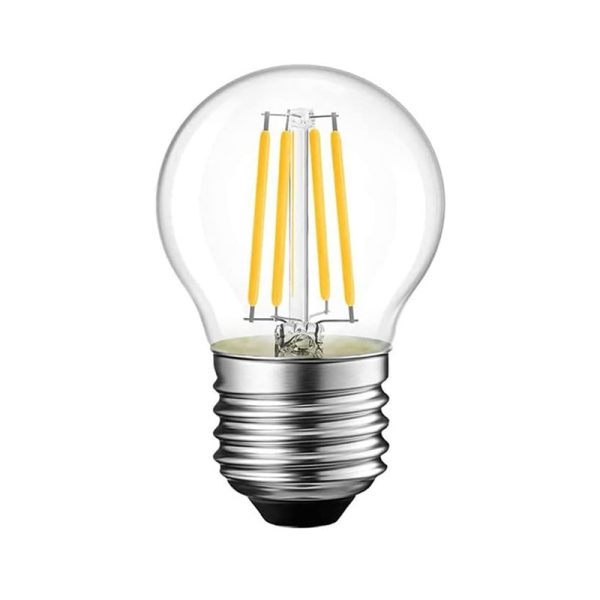342 000083 LED lamp G45 Bulb pakoworld 4W 3000K E27 clearLighting
