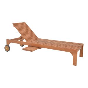 343 000013 3 Deckchair Sunnie pakoworld meranti wood in natural shade 200x65x35cmBOHO CHIC > Outdoor/Beach items