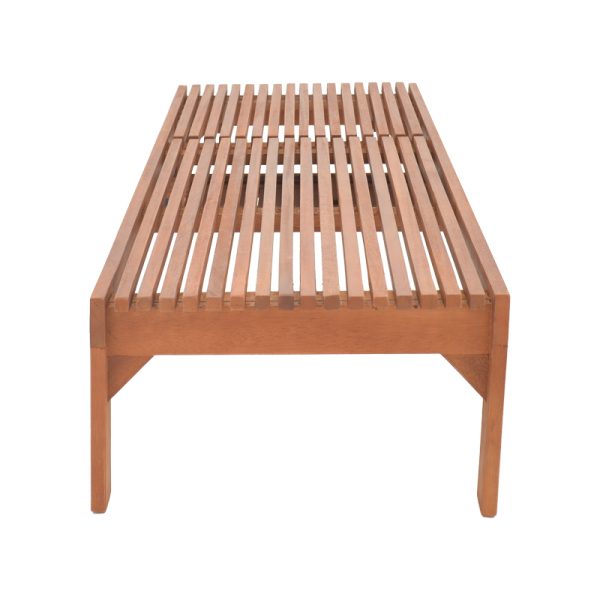 343 000013 4 Deckchair Sunnie pakoworld meranti wood in natural shade 200x65x35cmBOHO CHIC > Outdoor/Beach items