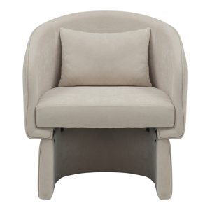 350 000001 4 Armchair Playmob pakoworld fabric in beige shade 69x65x79cmIndoor furniture > Living room armchairs