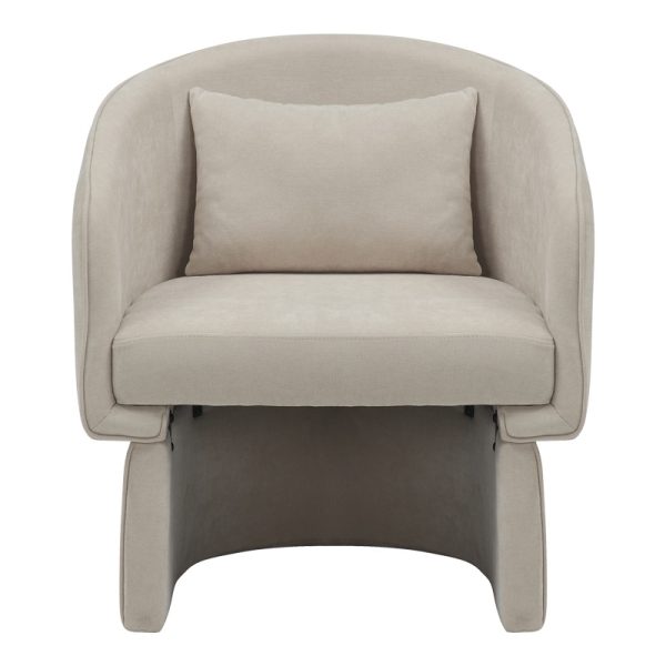 350 000001 4 Armchair Playmob pakoworld fabric in beige shade 69x65x79cmIndoor furniture > Living room armchairs