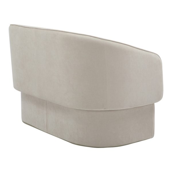 350 000004 2 Two-seater sofa Playmob pakoworld beige fabric 128x65x79cmIndoor furniture > Sofas