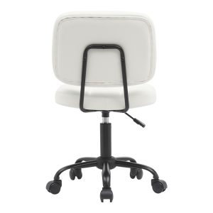 360 000010 4 Office chair Sedia pakoworld pu white 50x50x75-85cmOffice furniture > Labor office chairs