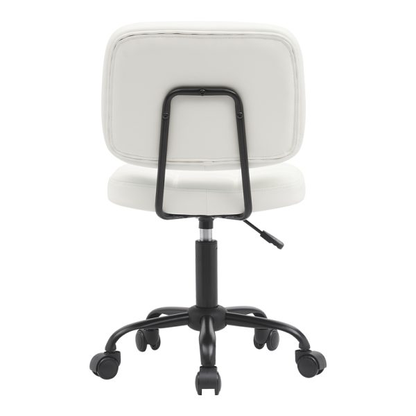 360 000010 4 Office chair Sedia pakoworld pu white 50x50x75-85cmOffice furniture > Labor office chairs