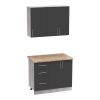 361 000010 Side tables for living room set of 2 pieces Zoliene Inart gold metal-white marbleIndoor furniture > Coffee tables