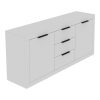 361 000073 Coffee table Tabletod pakoworld in walnut-white color 119x60x40cmIndoor furniture > Coffee tables