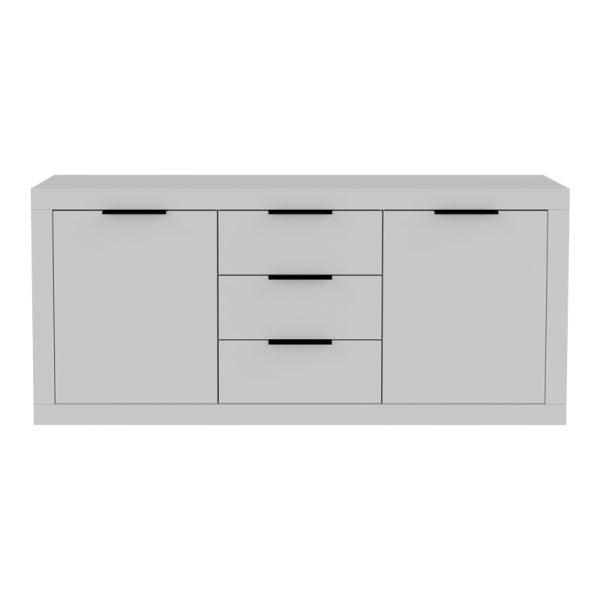 361 000073 2 Doha pakoworld sideboard in white color 180x45x80.5cmIndoor furniture > Buffets