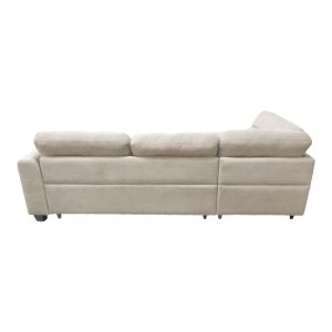 371 000004 3 Corner sofa right corner Camile pakoworld beige fabric 270x174x95cmIndoor furniture > Cornered sofas