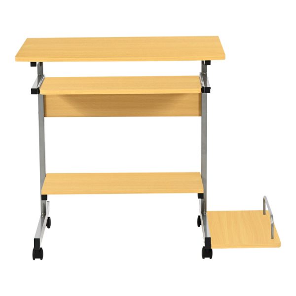 375 000012 3 Computer desk Veronce pakoworld in natural color with metal skeleton 89x47x71cmOffice furniture > Working desk