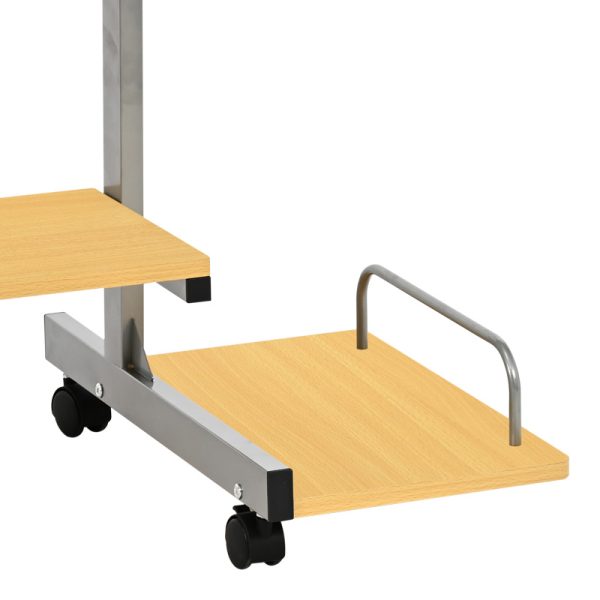 375 000012 4 Computer desk Veronce pakoworld in natural color with metal skeleton 89x47x71cmOffice furniture > Working desk