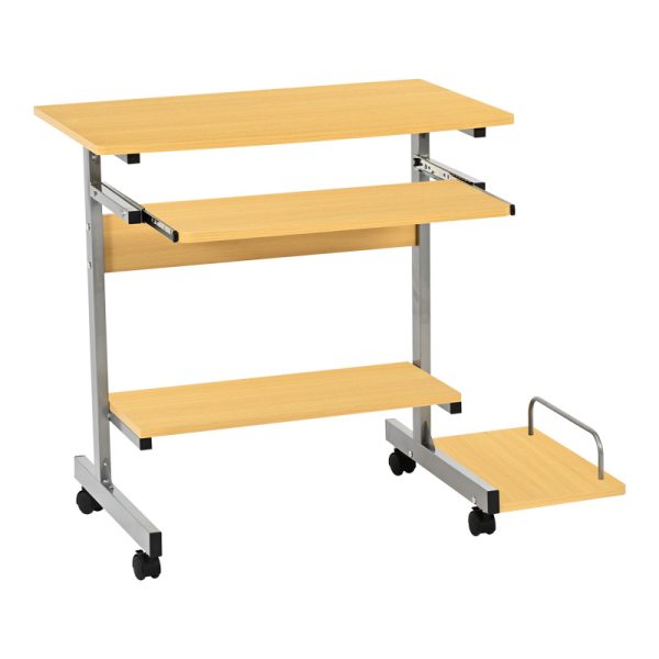 375 000012 Computer desk Veronce pakoworld in natural color with metal skeleton 89x47x71cmOffice furniture > Working desk