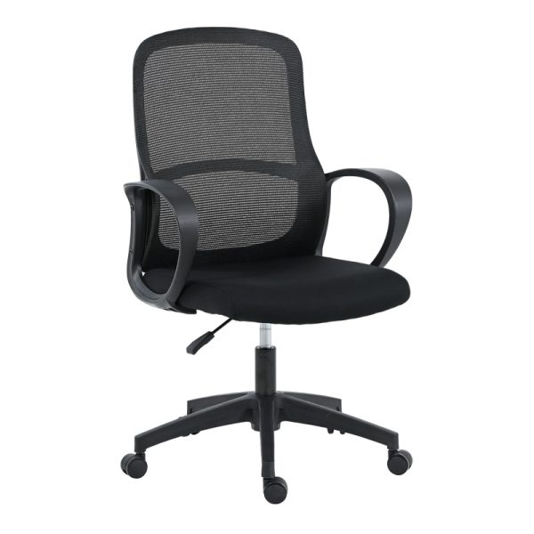 375 000015 Office chair Zuena pakoworld in black colorOffice furniture > Labor office chairs