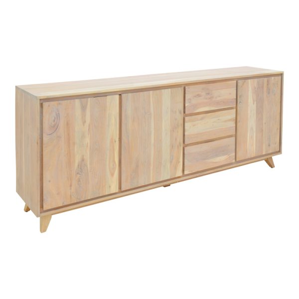 376 000003 Emira pakoworld buffet, acacia wood in natural shade, 200x40x80cmIndoor furniture > Buffets