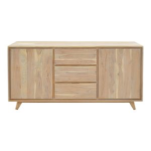 376 000004 2 Emira pakoworld buffet, acacia wood in natural shade, 160x40x80cmIndoor furniture > Buffets
