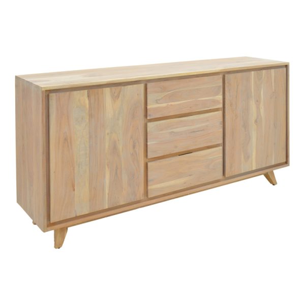 376 000004 Emira pakoworld buffet, acacia wood in natural shade, 160x40x80cmIndoor furniture > Buffets