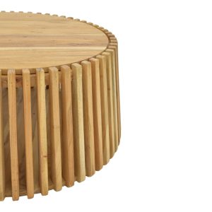 376 000005 3 Table with storage space Nesta pakoworld acacia wood in natural shade Φ70x33cmIndoor furniture > Coffee tables