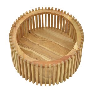 376 000005 4 Table with storage space Nesta pakoworld acacia wood in natural shade Φ70x33cmIndoor furniture > Coffee tables