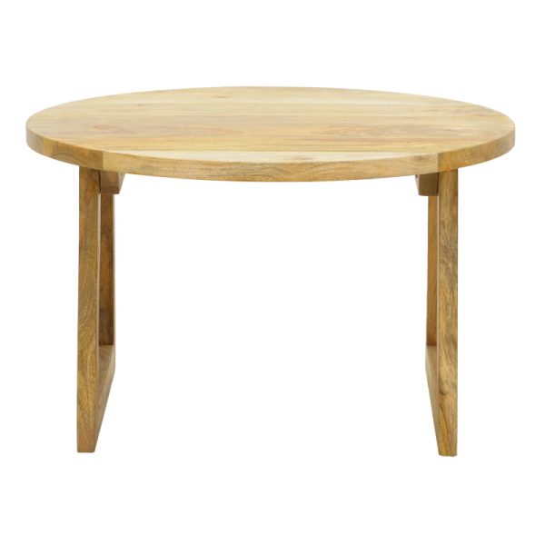 376 000007 2 Tamarind pakoworld table mango wood-natural rattan in natural shade Φ65x40cmIndoor furniture > Coffee tables