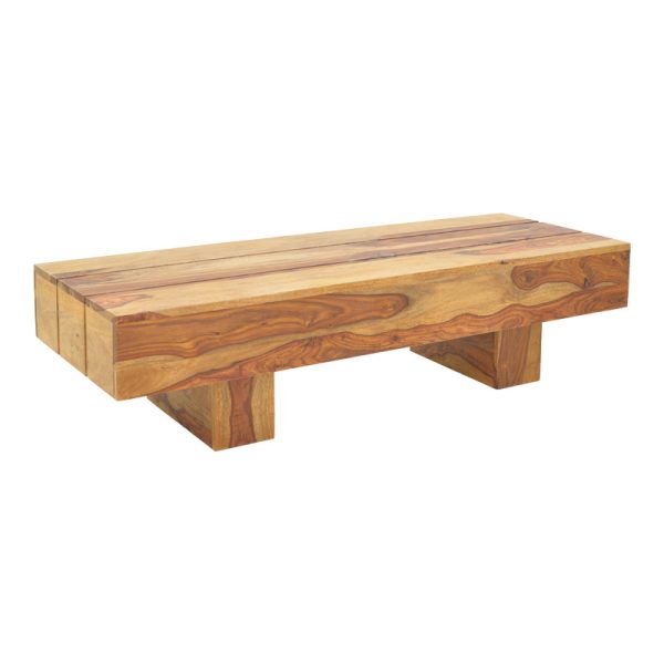 376 000008 Lucca pakoworld table solid sheesham wood in walnut shade 120x45x30cmIndoor furniture > Coffee tables