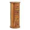 376 000012 Volino pakoworld table solid sheesham wood in walnut shade 90x60x40cmIndoor furniture > Coffee tables