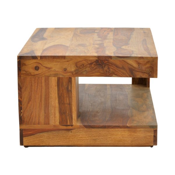376 000013 3 Volino pakoworld table solid sheesham wood in walnut shade 90x60x40cmIndoor furniture > Coffee tables