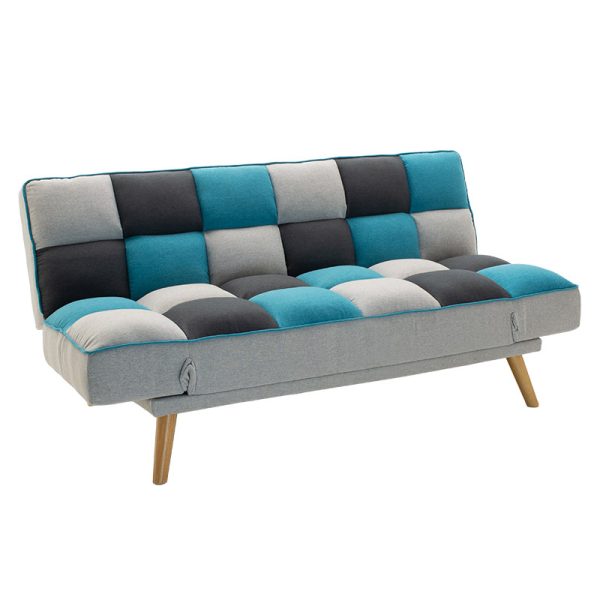 035 000026 2 3 seater sofa-bed Andy pakoworld fabric multicolored 177x91x86cmIndoor furniture > Sofas