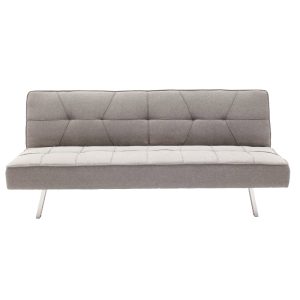 035 000061 2 3 seater sofa-bed Travis pakoworld with fabric in gray color 175x83x74cmIndoor furniture > Sofas