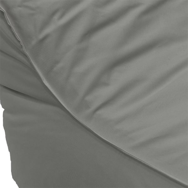 056 000092 3 Leandro pakoworld waterproof bean bag-lounger in dark grey colorIndoor furniture > Bean Bags