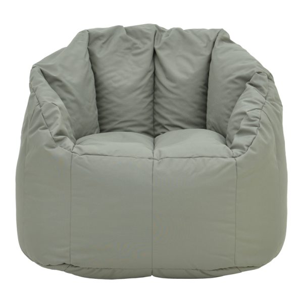 056 000102 3 Kerlon pakoworld waterproof in grey color D80x65cmIndoor furniture > Bean Bags