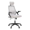 069 000089 Office chair Reji pakoworld fabric mesh pink-frame white 58x60x89-99cmOffice furniture > Office chair for children