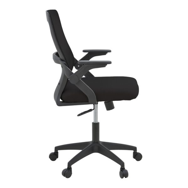 069 000092 2 Office chair Reji pakoworld fabric mesh black 58x60x89-99cmOffice furniture > Working desk