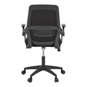 069 000092 4 Office chair Reji pakoworld fabric mesh black 58x60x89-99cmOffice furniture > Working desk