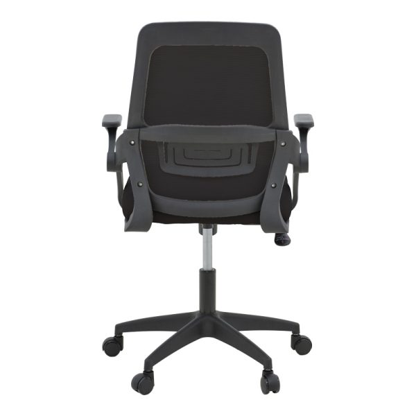 069 000092 4 Office chair Reji pakoworld fabric mesh black 58x60x89-99cmOffice furniture > Working desk