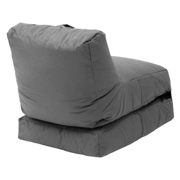 071 001256 2 Bean bag armchair-bed Dreamy pakoworld waterproof grayIndoor furniture > Bean Bags