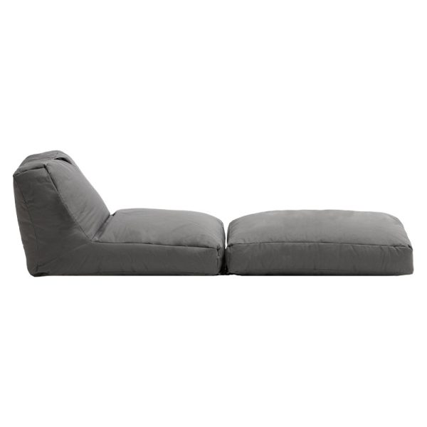 071 001256 3 Bean bag armchair-bed Dreamy pakoworld waterproof grayIndoor furniture > Bean Bags