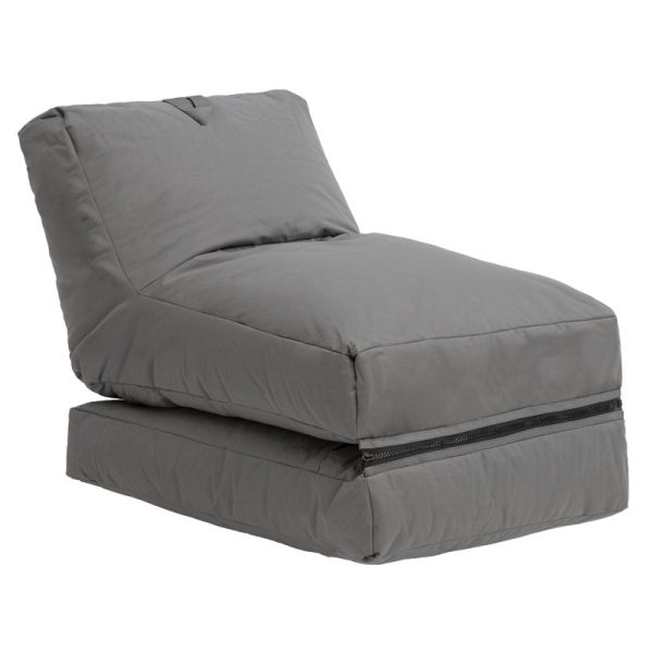 071 001256 Bean bag armchair-bed Dreamy pakoworld waterproof grayIndoor furniture > Bean Bags
